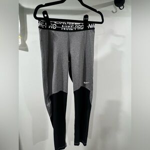 Nike Pro Heatherized Mesh 7/8 Tights Leggings